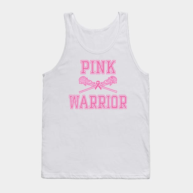 Pink Warrior - Lacrosse Tank Top by MR2